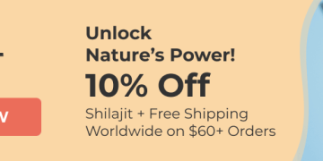 10% off Unlock Nature's Power with Shilajit