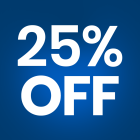 25% off