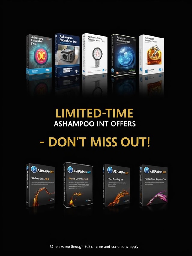 Ashampoo INT: Up to 91% Off Software Deals