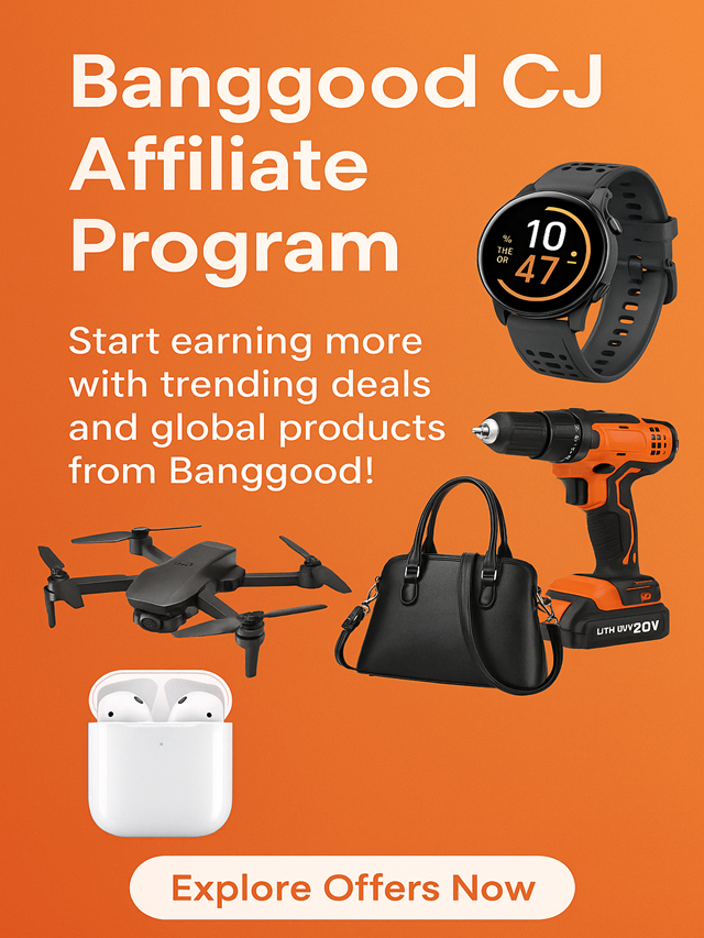 Banggood CJ Affiliate Program – Boost Your Earnings