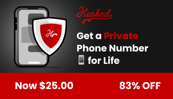 Hushed lifetime phone