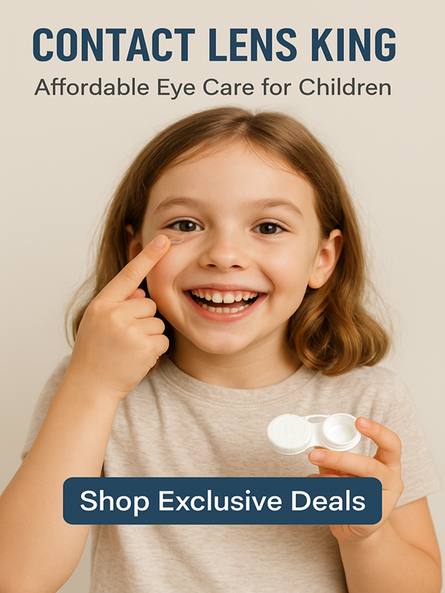 Contact Lens King: Save Big on Kids’ Eye Health Today