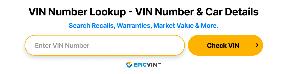 EpicVIN vehicle history report