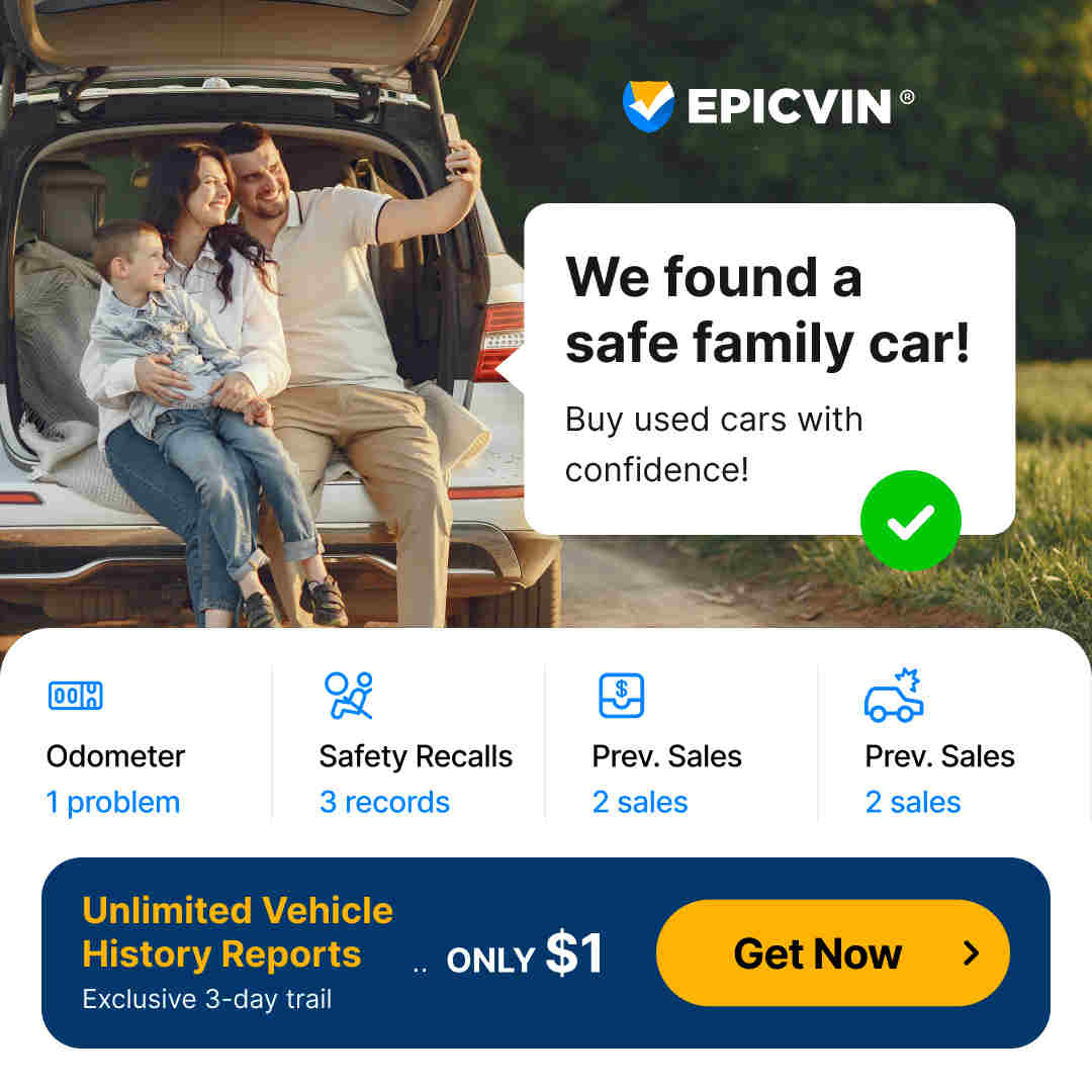 EpicVIN Vehicle History Report