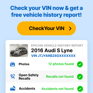 EpicVIN Vehicle History Report